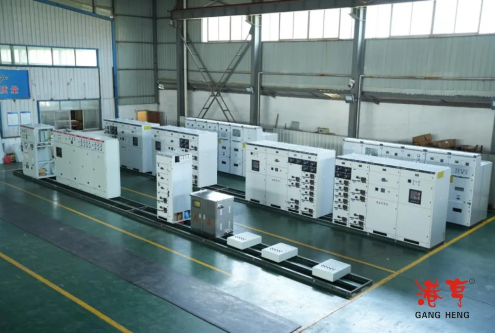 Zhejiang Gangheng Electric manufacturing facility switchgear production workshop Jiangshan China Zhejiang Gangheng Electric manufacturing facility switchgear production workshop Jiangshan China